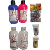Resim Slime Slaym Yapma Seti 250Ml 4 Adet + Toz Sim 2 Adet + Köpük N11.151 