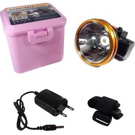 Resim Silver Toss St-630l 30 Watt Tek Led'li Şarjlı Kafa Lambası Çok Renkli 