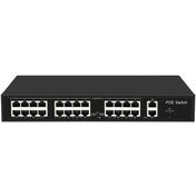 Resim Genel Markalar 24 Port 10/100 Poe Swıtch 2 Up Lınk 1 Sfp Girişli 300w 
