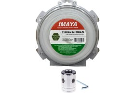 Resim İmaya Imaya 3.3 mm 43 Metre Tırpan Misinası + Örümcek Tırpan Başlık 2’li Set Dayanıklı Profesyonel Ot Çim Kesme Aparatı Evrensel Uyum 