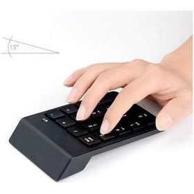 Resim Kablosuz Numpad Kablosuz Sayısal Tuş Takımı Numeric Klavye 