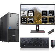 Resim Lenovo Thinkcentre Neo 50T Gen 5 Intel Core I7 13700 24GB 512GB SSD 23.8" Fhd Monitör Freedos Masaüstü Bilgisayar & Per4 USB Bellek 12UB000LTRMNT312 
