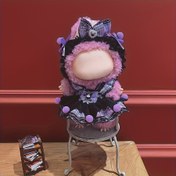 Resim 2 adet Sevimli Sanrio Serisi for kuromi Bebek Kıyafetleri - Bebeklerinizi Dekorasyon Yapmak İçin Uygun Cos Kulomi Kıyafetleri 