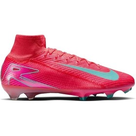 Resim Nike Zoom Superfly 10 Elite Fg Çoraplı Erkek Profesyonel Krampon Pembe | Orjinal 
