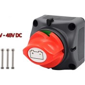 Resim AKÜ KESİCİ ŞALTERİ 275A 2P 12-48V ON-OFF 275 AMPER 