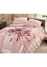 Resim Sarar Manolya Çift Kişilik Battaniye 4 Kg - Pudra Karışık 