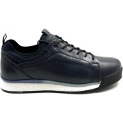 Resim Marcomen Marcomen Casual Merdane Erkek Deri Sneaker Ayakkabı 19597 Lacivert 
