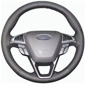 Resim Ford Fusion 13-16 Araca Özel Deri Direksiyon Kılıfı 