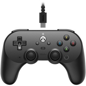 Resim 8Bitdo Pro 2 Hall Effect Kablolu Controller Xbox Series X Series S - 0ne & Windows PC Siyah 