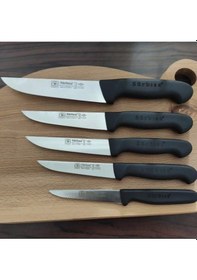 Resim Sürbisa Büyük Mutfak Bıçak Seti Çok Renkli 