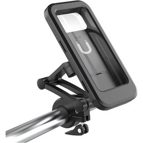Resim Vkemall Bisiklet Cep Telefonu Tutucu Su Geçirmez Tutucu Navigasyon Motosiklet 