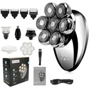 Resim Blueeyes Erkekler İçin 7d Yüzen Başlıklı Şarj Edilebilir Islak/kuru Elektrikli Tıraş Makinesi - Lcd Ekranlı Iq71b6 