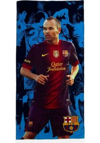 Resim Hobby Lisanslı Plaj Havlusu Barcelona V9 