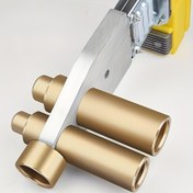 Resim 1 Set Ağır Hizmet Alüminyum Alaşımlı PPR Boru Kaynak Başlıkları Altın Kaplama ile - Profesyonel Sıcak Melt Kaynak Araçları 1/2" Borular için, Montaj Gerektirmez, Dış Mekan ve İç Mekan Tesis Tamirleri için İdeal, Boru Kaynak Başlıkları | Profesyonel Kaynak Aracı | Dayanıklı Kaynak Başlıkları, Boru Kaynak Başlıkları 