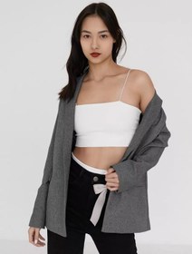 Resim Amomao Askılı Crop Top 226628829 Beyaz 