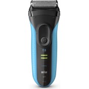 Resim Braun Series 3 Proskin 3040S Tıraş Makinesi, Siyah/mavi - Şarj Edilebilir Elektrikli Suya Dayanıklı Tıraş Makinesi +Limited Edition Seyahat Çantası 