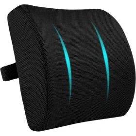 Resim Ankaflex Ergonomik Oto Bel Minderi Yastığı Ofis Koltuk Sırt Dayama Minderi 