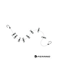 Resim Ferrino Elastik Çamaşır İpi Çok Renkli 