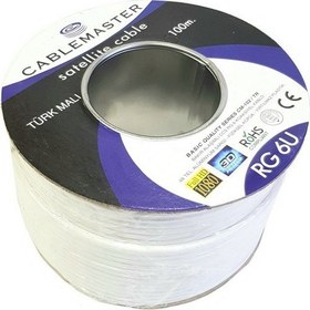 Resim Cablemaster CM-102 RG6U4 Anten Kablosu 48TEL 100 mt 