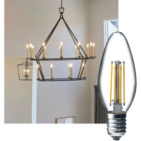 Resim Ack AA36-00410 4W Rustik LED Ampul 3000K Günışığı E14 C35 