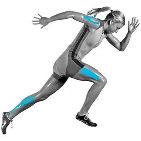 Resim Kinesio Sporcu Bandı Siyah 