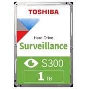 Resim TOSHIBA S300, HDWV110UZSVA, 3.5", 1TB, 64Mb 5700 Rpm, 7/24 Güvenlik HDD 