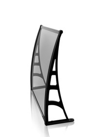 Resim Genel Markalar 4A - Lotus Kapı Pencere Üstü Pratik Sundurma 70x120 Cm - Şeffaf 