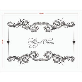 Resim Murat KAĞIT PASPAS AMERİKAN SERVİS SUNUM KAĞIDI BEYAZ 32*45 EBADINDA 100 ADET SUYA DAYANIKLI 