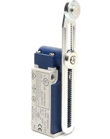 Resim Emas L5K13MEM123 L5 Plastik Gövde 18 mm Metal Ayarlanabilir Kollu Makara Ani Hareketli 1NO+1NC Sınır Şalter 