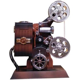 Resim Mobgift Film Makinesi Şeklinde Müzik Kutusu - Nostalji Sinemaskop 