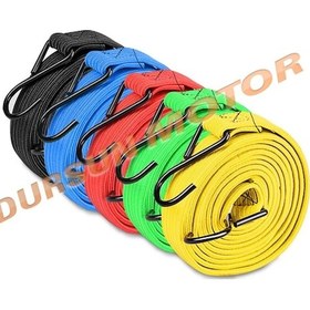 Resim Motosiklet Bisiklet Araç Demir Kancali Esnek Bagaj Ipi Lastiği 540890348 