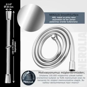 Resim - Pvc Duş Hortumu/banyo Spirali (150CM) 