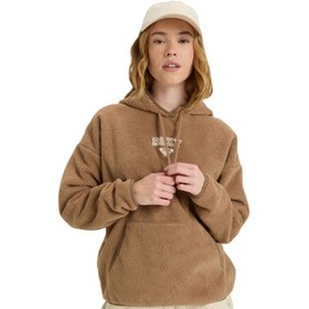 Resim Roxy Cool Calling Kadın Kahverengi Sweatshirt 
