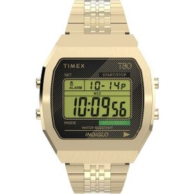 Resim Timex Tw2v74300 Kol Saati Altın 