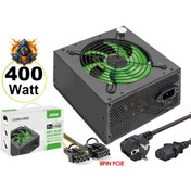 Resim jetucuzal Concord C-880 400W Oyuncu Gaming PC Power Supply 12CM Geniş Fan Güç Kaynağı Lisanslı Ürün 