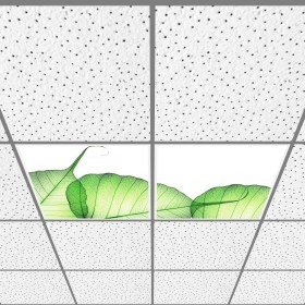 Resim Gök Panel 60X60 LED Panel Aydınlatma Armatür Avize Sıva Altı Desenli 1x2 Ikili Grup 46510151SA 