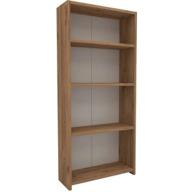 Resim 4 Raflı Çok Amaçlı Raf ,mutfak Rafı, Kitaplık, Erzaklık, Kiler Rafı Ceviz 