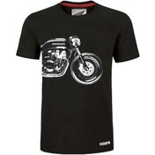 Resim Honda Collection Motorlu Tişört Siyah 