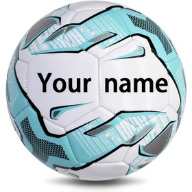 Resim Kişiselleştirilmiş Pro Boyut 5 Futbol Topu - Erkek ve Kadın için, yüksek elastiklikli, dayanıklı ve kaymaz, antrenman ve yarışma için uygun - İsim ve logolu ev dekorasyonu, doğum günü, yıl dönümü, Cadılar Bayramı, düğün, Sevgililer Günü hediyeleri, Noel için en iyisi, Şükran Günü için mükemmel 
