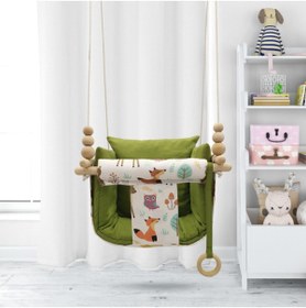 Resim Sallansana Orman Yeşil Kombin Dream Swing Salıncak 