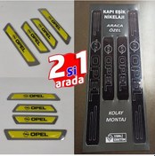 Resim Opel Ascona Uyumlu Kapı Eşiği + Kapı Koruyucu 