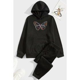 Resim Trendypassion Unisex Butterfly Eşofman Takımı 