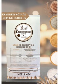 Resim Atalık Ekmeklik Köy Unu - Kepekli Esmer Un - 1 Kilo 