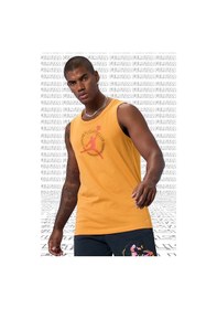 Resim Nike Jordan Mvp Flight Cotton Tank Top Singlet Orange Pamuklu Erkek Spor Atlet Turuncu 