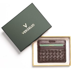 Resim Tea Cüzdan & Kartlık Erkek 845 Vergelio Knitting Wallet Card Holder Tea 