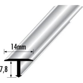 Resim Tekprofil Düz Geçiş Profili Boy:2.7m 