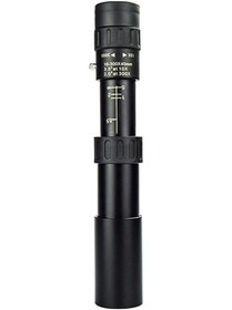 Resim 10-300x40mm Süper Telefoto Zoom Monoküler Teleskop, Tripod Ve Klipsli - Teleskop 