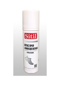 Resim SİTİL BEYAZ SNEAKER SPOR AYAKKABI BOYASI Beyaz-White 