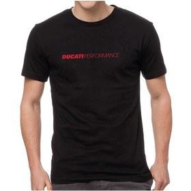 Resim Ducati Performance Tasarım Motorcu Tişörtü Kırmızı 