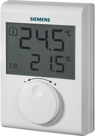 Resim Siemens Rdh100 Dijital Ekran Kablolu Oda Termostatı 